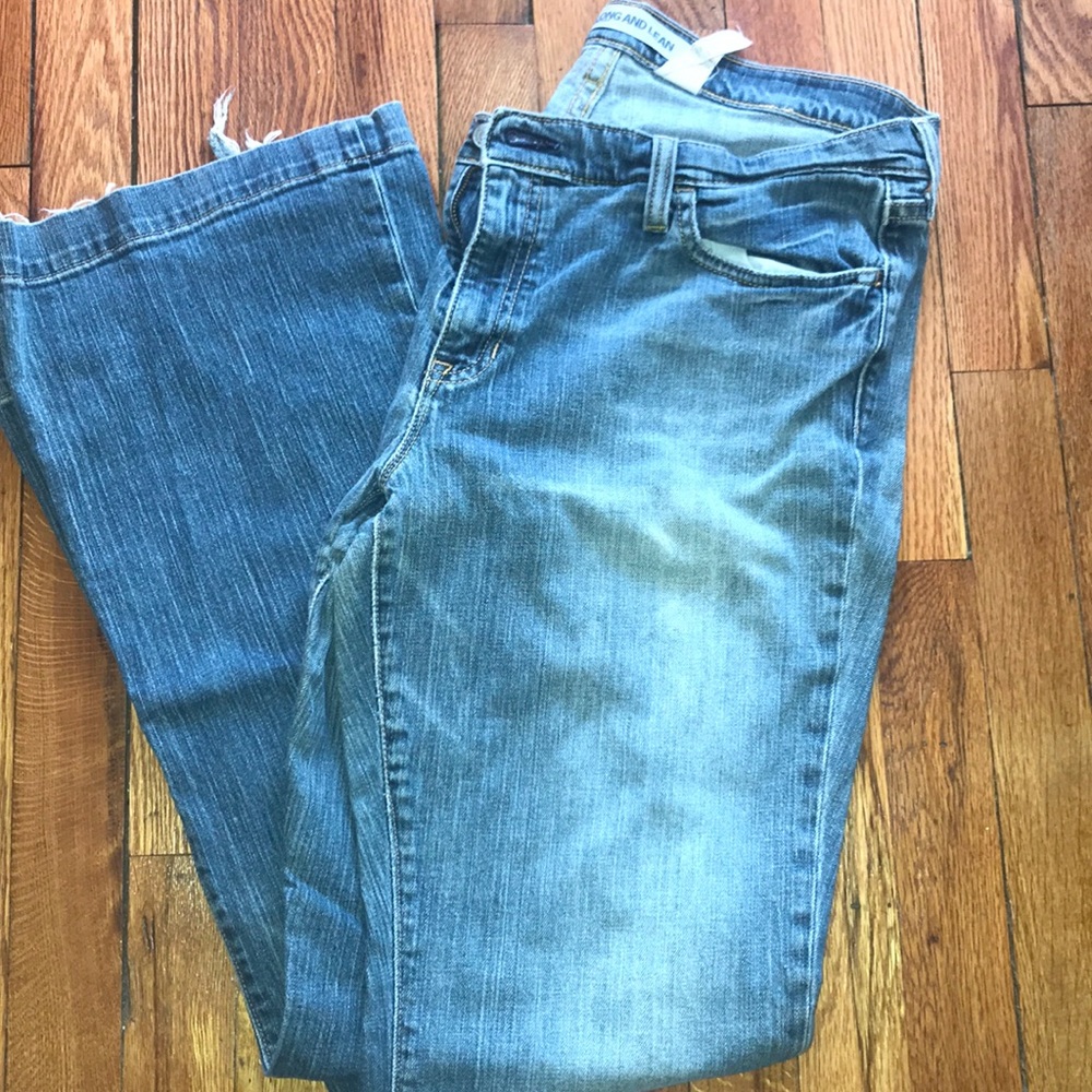 Gap Long and Long Size 14 Stretch Flair Jean